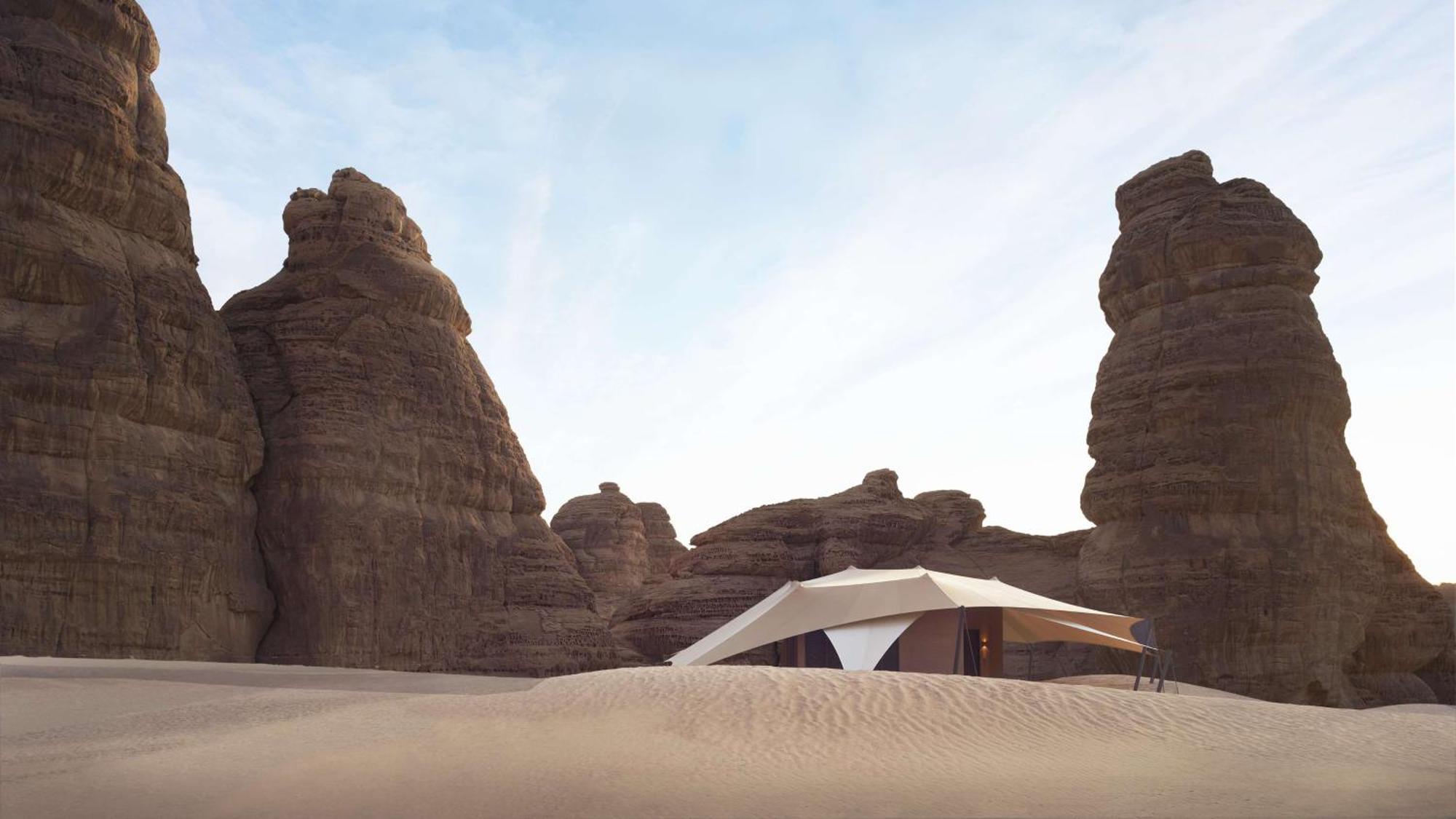 Hotel Banyan Tree Alula Al Ula Exterior foto