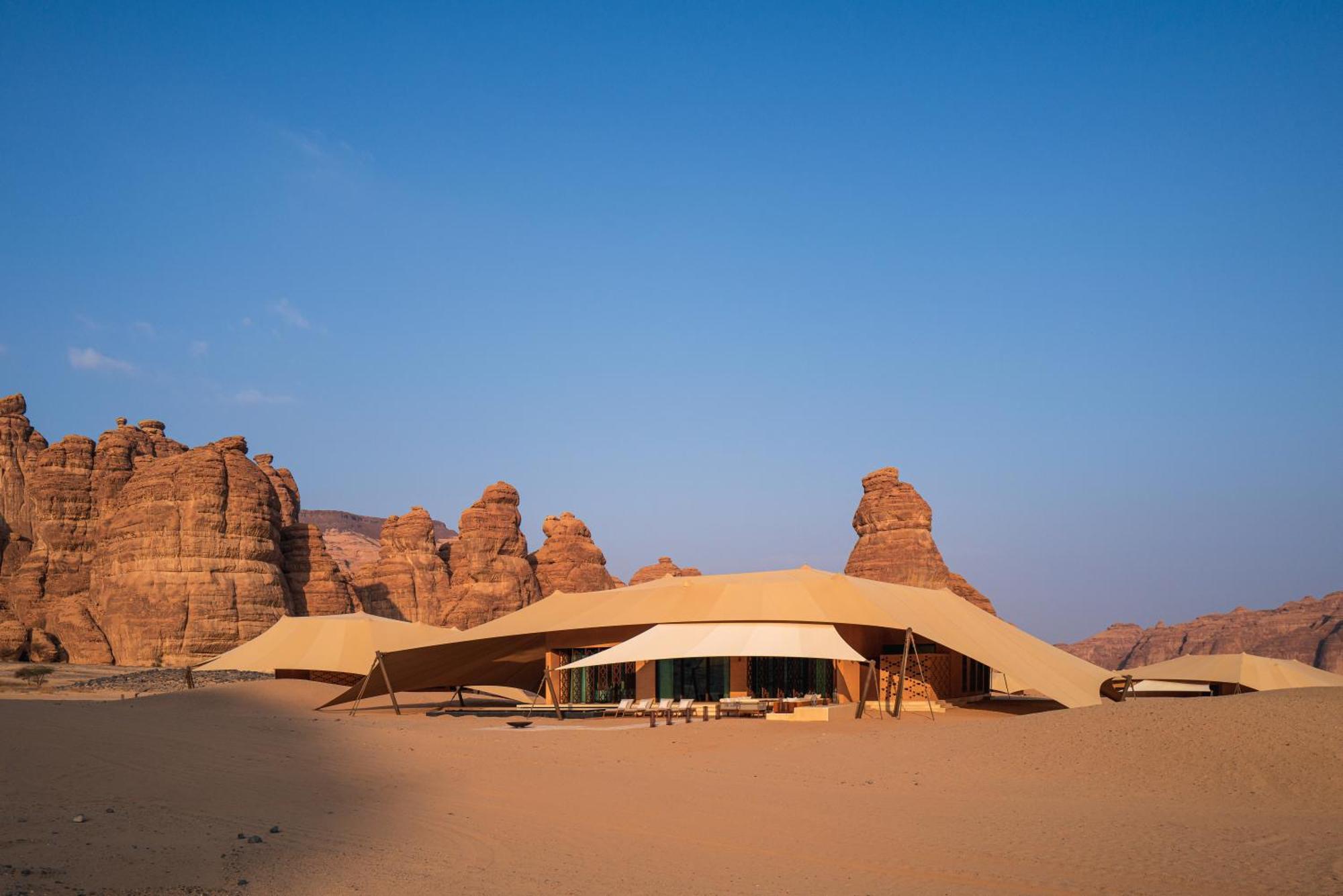 Hotel Banyan Tree Alula Al Ula Exterior foto