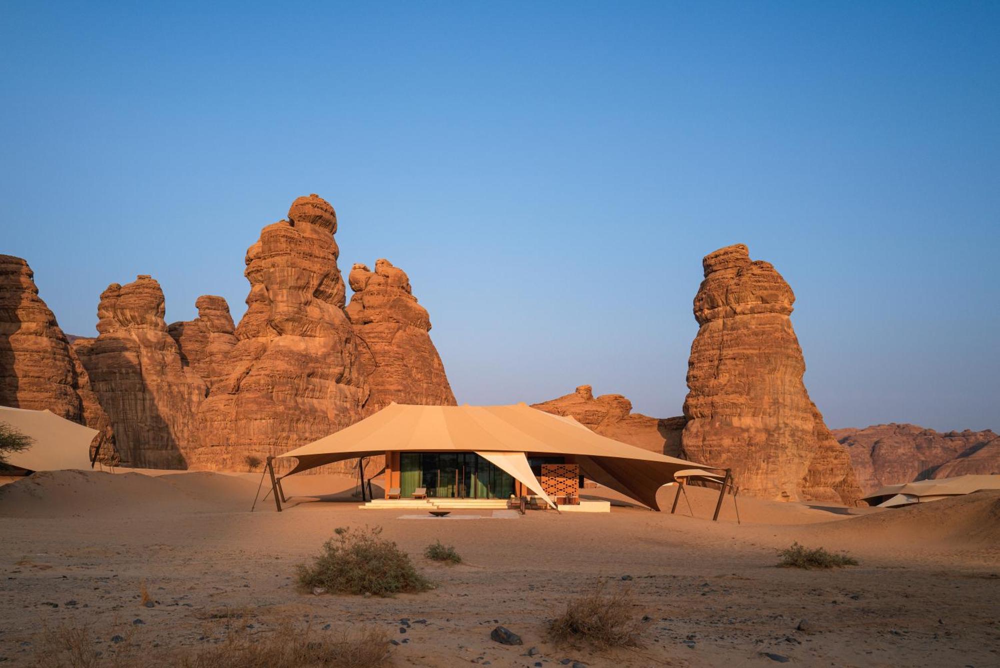 Hotel Banyan Tree Alula Al Ula Exterior foto